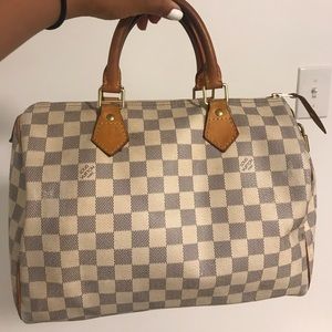 Pre-owned Louis Vuitton Speedy 30 Damier
